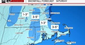 Alerta de Tempestade: Neve e frio “brutal” atingem Massachusetts neste fim de semana do Super Bowl