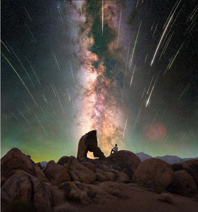 Chuva de meteoros Perseidas atinge o pico nesta madrugada. Fonte: Alpha Universe.