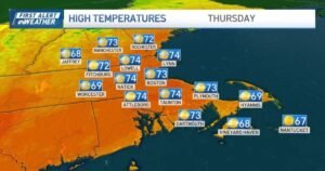 Outono em New England: Amanhecer Gelado Dá Lugar ao Sol, mas Sistema Tropical Ameaça o Fim de Semana