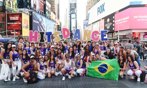HitsDance invade o coração de NYC e realiza aulão de dança na Times Square