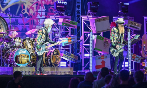 ZZ Top Encerra o Big E com Show Marcante em West Springfield