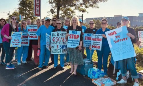 Fim do Lockout: Enfermeiras do Brigham retornam ao hospital após greve histórica, mas impasse salarial continua