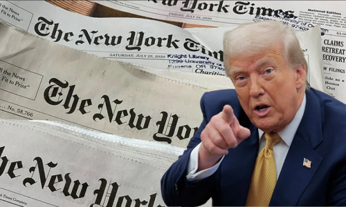 Trump Processa The New York Times em US$ 15 Bilhões e Acusa Jornal de “Campanha de Mentiras”