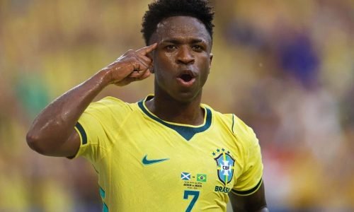 Protesto oficial: CBF envia ofício à Fifa contra arbitragem após gol anulado de Vini Jr.