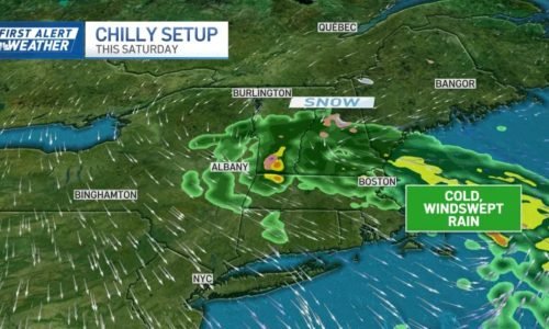 Alerta de tempestade para o fim de semana trará frio intenso, ventos fortes e chuva para Massachusetts
